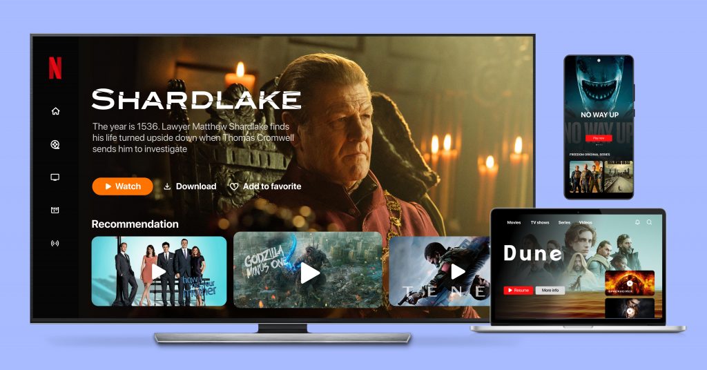 Build a video streaming website like Netflix