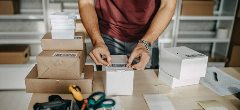 man shipping director to conumer D2C DTC products