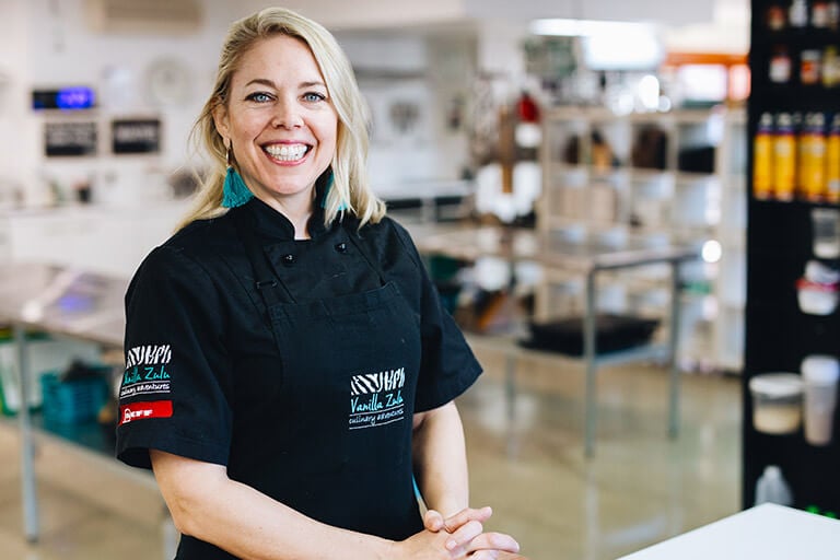 Melanie Townsend owner of Vanilla Zulu